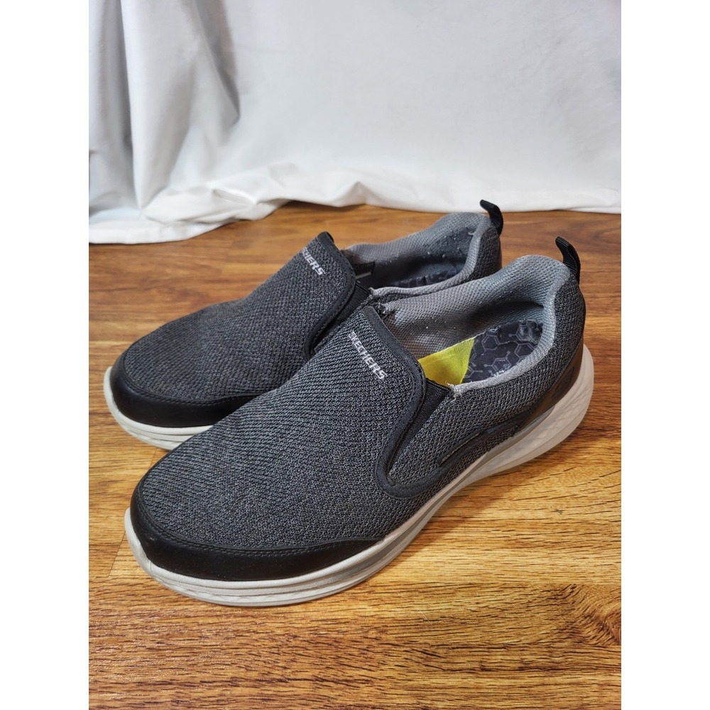 Skechers Gray Slip-On Loafers